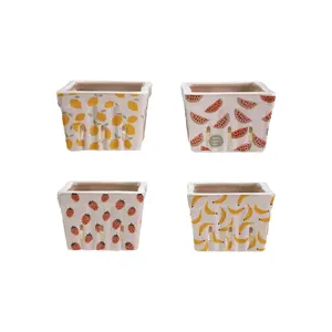 Hazel Mazel Stoneware Berry Basket