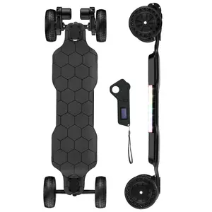 【Professional Grade】Powerful Electric Skateboard with Remote, 3000W Brushless Motor, 32MPH Top Speed 28Miles Max Range, UL2272 Certified 264LBS Capacity Suitable for both beginners and professionals, Crafted exclusively for skateboard enthusiasts