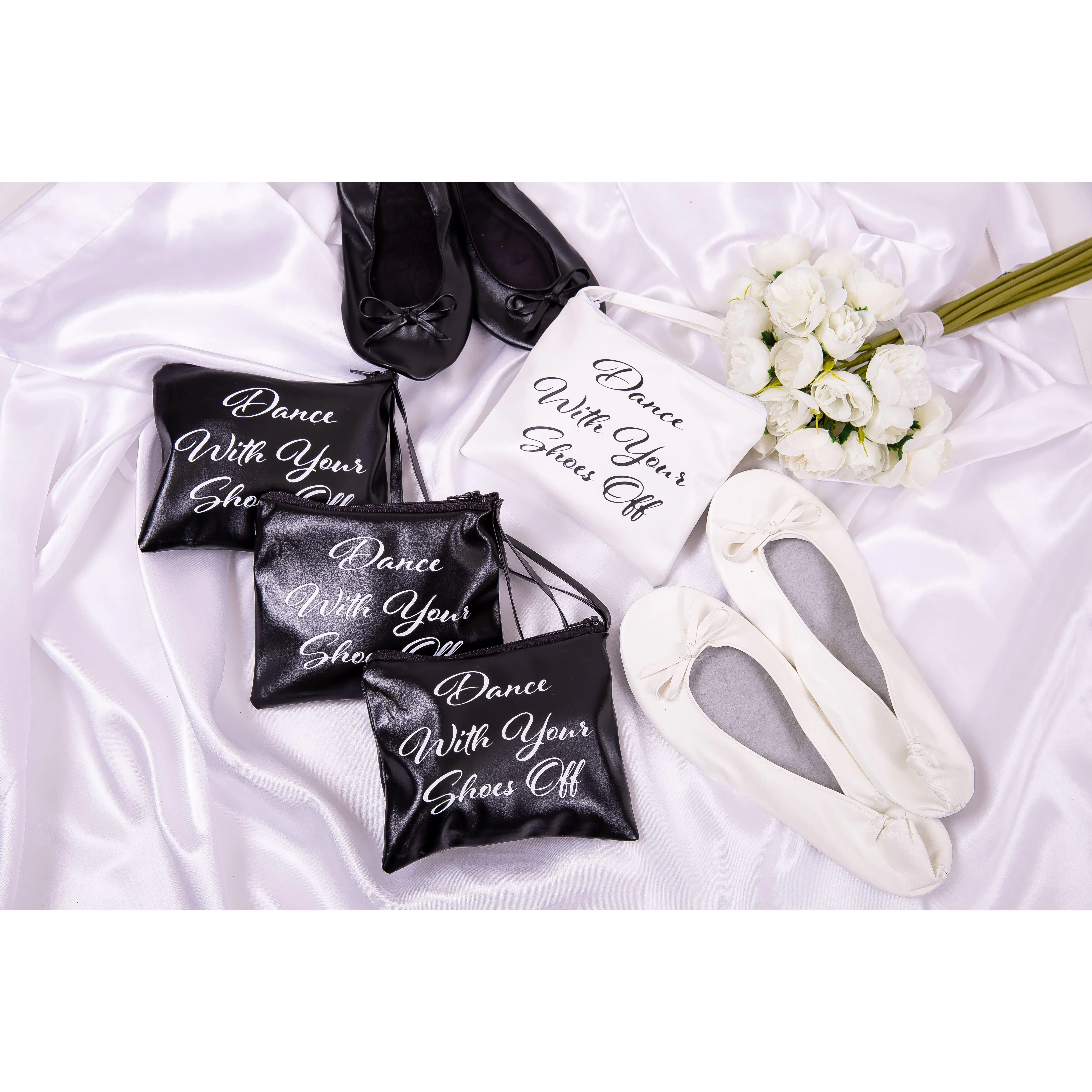 Foldable Ballet Flats / Dancing Flats for Wedding Guests