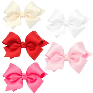 French Satin Bow by Wee Ones - Girls Hair Accessories