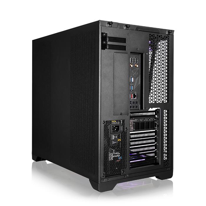CLX SET Gaming PC -  Intel Core i9 14900KF 3.2GHz 24-Core Processor, 64GB DDR5 5600 RGB Memory, GeForce RTX 5070 12GB GDDR7 Graphics, 2TB NVMe M.2 SSD, 6TB HDD, 360mm AIO, WiFi, Neo Qube Dual Chamber ATX Black, 9 RGB Fans, Windows 11 Home 64-bit