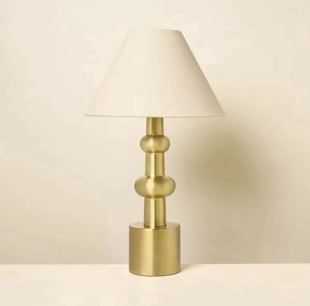 Vintage Brass Table Lamp - Hearth & Hand with Magnolia