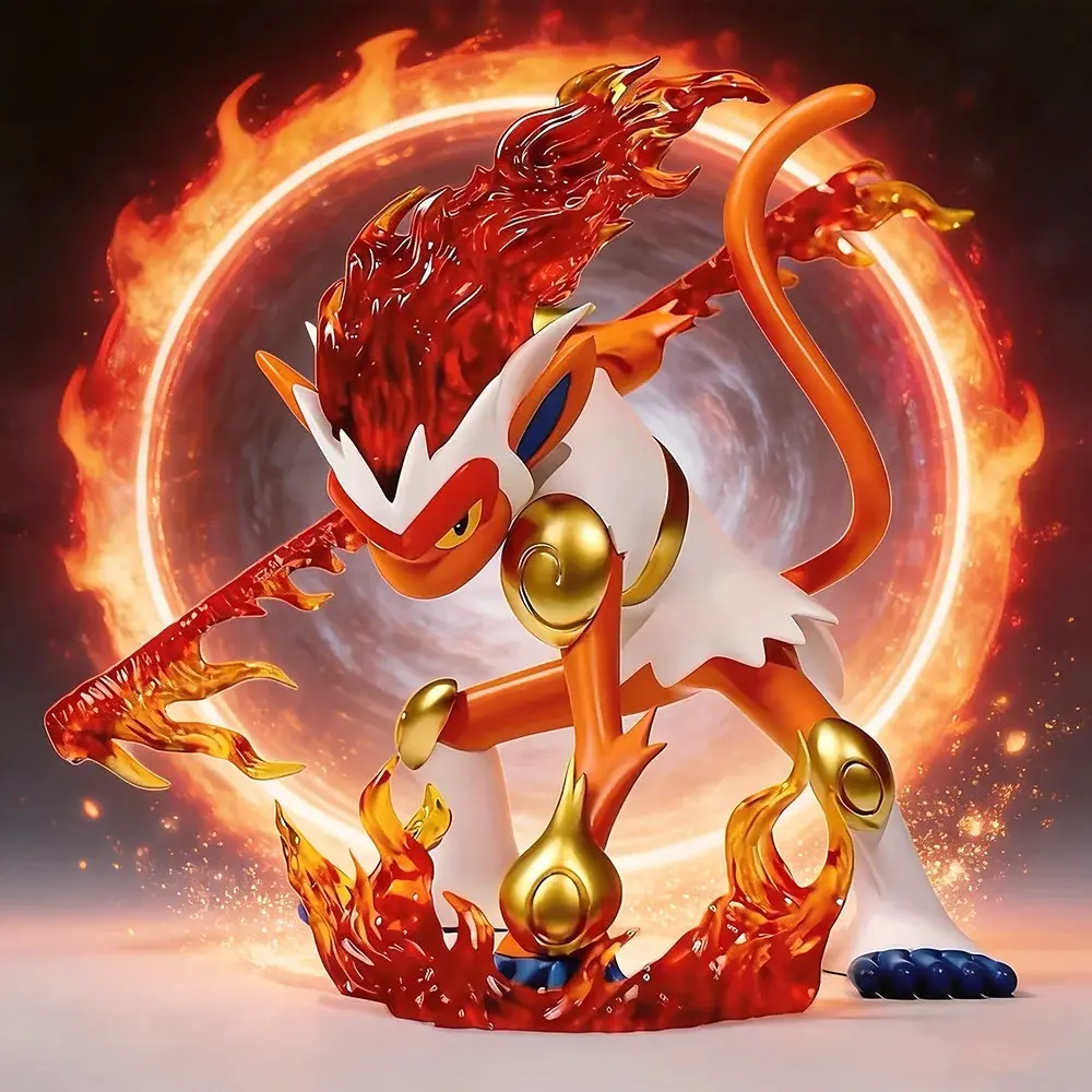 13cm/5.11inch Anime Figure Infernape, Action Figure, PVC Collectible Model Toy, Children's Gift