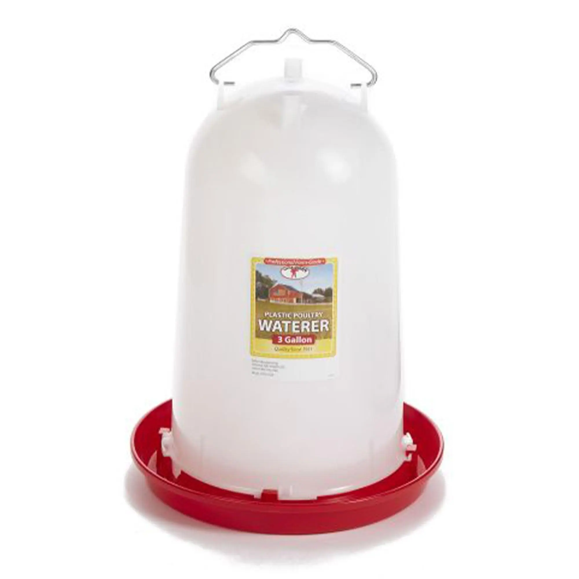 Little Giant 3-Gallon Heavy-Duty Plastic Gravity Fed Poultry Waterer Little Giant 3-Gallon Heavy-Duty Plastic Gravity Fed Poultry Waterer