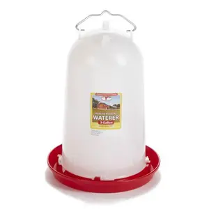 Little Giant 3-Gallon Heavy-Duty Plastic Gravity Fed Poultry Waterer