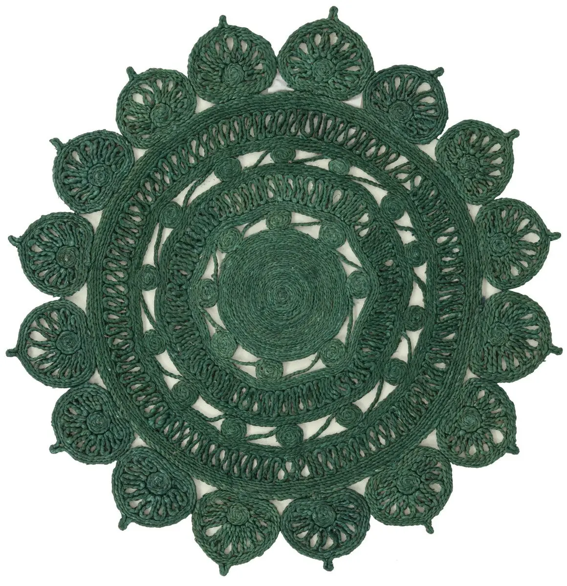 Hunter Green 4' 1 x 4' 1