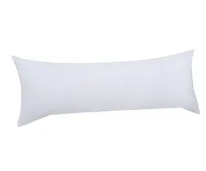 Soft White Body Pillow 20x54 Inch Hypoallergenic Microfiber Long Support Pillow for Bed