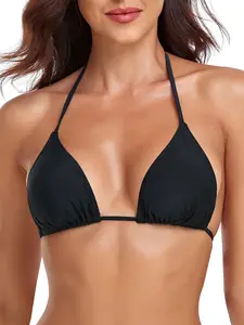 Ocean Blues Women's Triangle Bikini Top Swimming Suit  Tankini  Plus Size Swimsuit