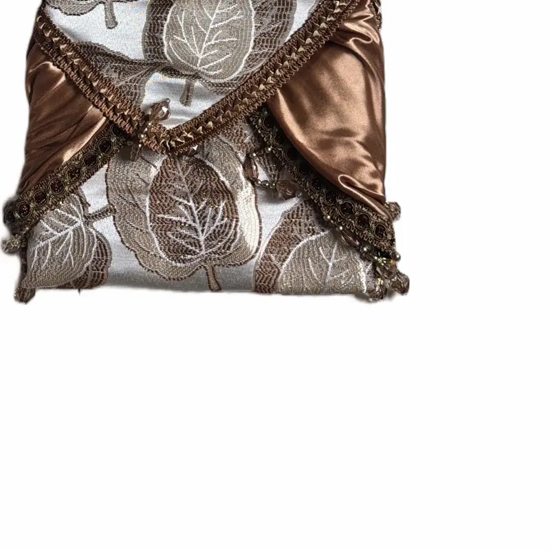 Glory Home Design Modern Elegant Patterned Hendrix Jacquard Window Panel with Attached Valance, Freestanding Room Divider, Enhances Privacy and Style, 1 Panel per Package