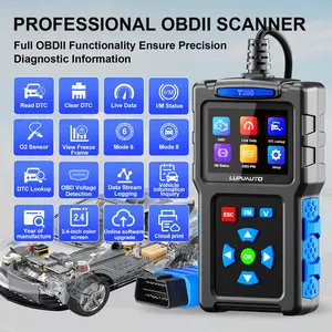 LupuAuto T200 OBD2 Scanner Diagnostic Code Reader with Reset & I/M Readiness, Multi-Language, for Most 1996+ OBDII Vehicles