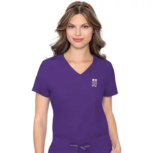 Med Couture Insight 1-Pocket Tuck In Scrub Top