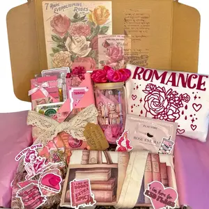 Blind Date with a Book Box (Large) | Bookish Gift | Handpicked Personalized Gift | Book Lovers | Spicy | Dark Romance | Romantasy | Horror |