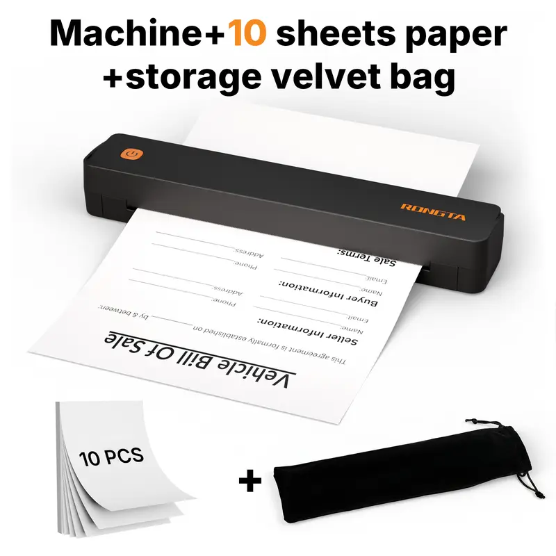 Machine+10 sheets paper+storage velvet bagx1