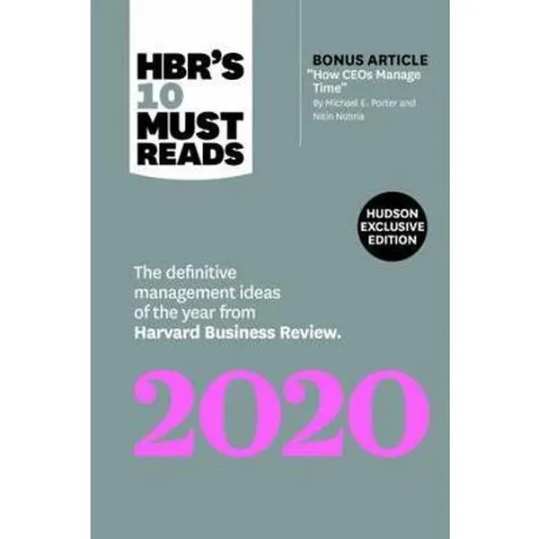 USED-HBR's 10 Must Reads 2020 (Hudson Exclusive) by Harvard Business Review (Paperback)
