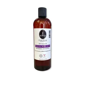 Peppermint & Eucalyptus Castile Body Wash 16 oz.