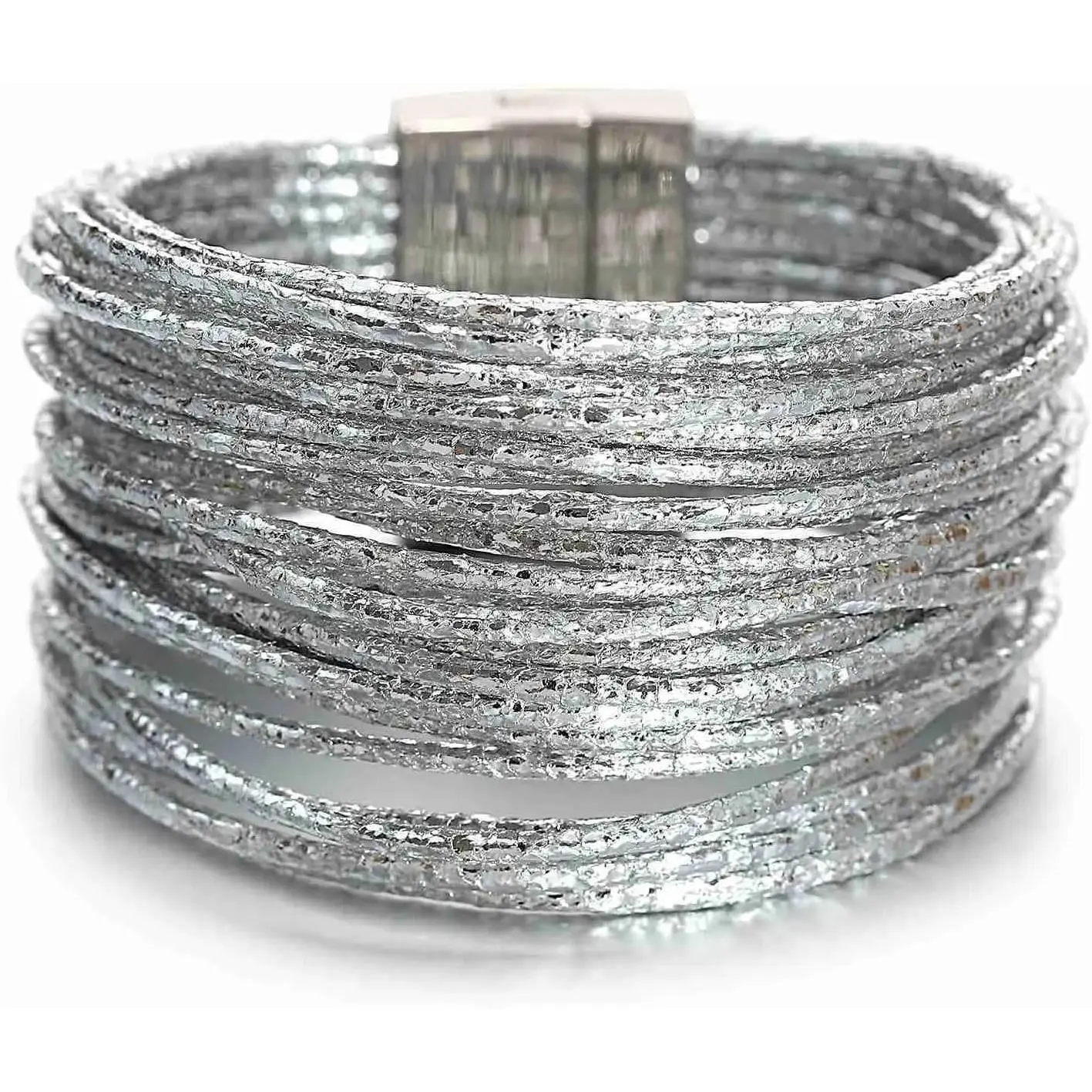 Leather String(Silver)