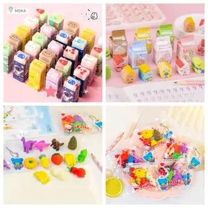 Kiki-A64-Creative Cartoon Eraser Stationery for Children