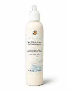 Lotus’s Essence Goat Milk & Honey Hydrating Body Lotion for Dry Skin, 8 fl oz