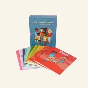 TCR Decodable Books Set 2 | 12 Phonics-Based Early Reader Books with Parent Guide
