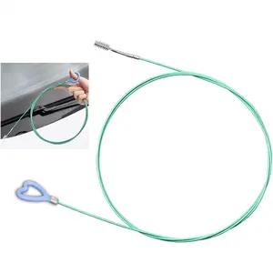 1PCS (78 inches) Car sunroof drain cleaning tool, detail car wash brush, long tube cleaner for cleaning windshield drain holes, flexible downspout drain brush, essential car gadgets for the rainy season, refrigerator drains, fish tanks