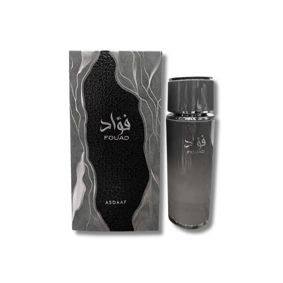 Lattafa Asdaaf Fouad Arabian Perfume Eau De Parfum - 3.4 fl oz (3 to 3.9 fl oz Range), Long-Lasting Unisex Spicy Woods Scent with Oud Wood, Atlas Cedar, Lavender, Saffron & Amber, for Adults, Oriental, Arab Perfume, Musk, Liquid, Oud Woodm Atlas Cedar, Re