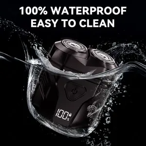 ENCHEN Mini Electric Shaver - Dual Flex Heads, USB-C Fast Charge, 100% Waterproof, Compact & Lightweight, Ideal for Travel & Daily Use!