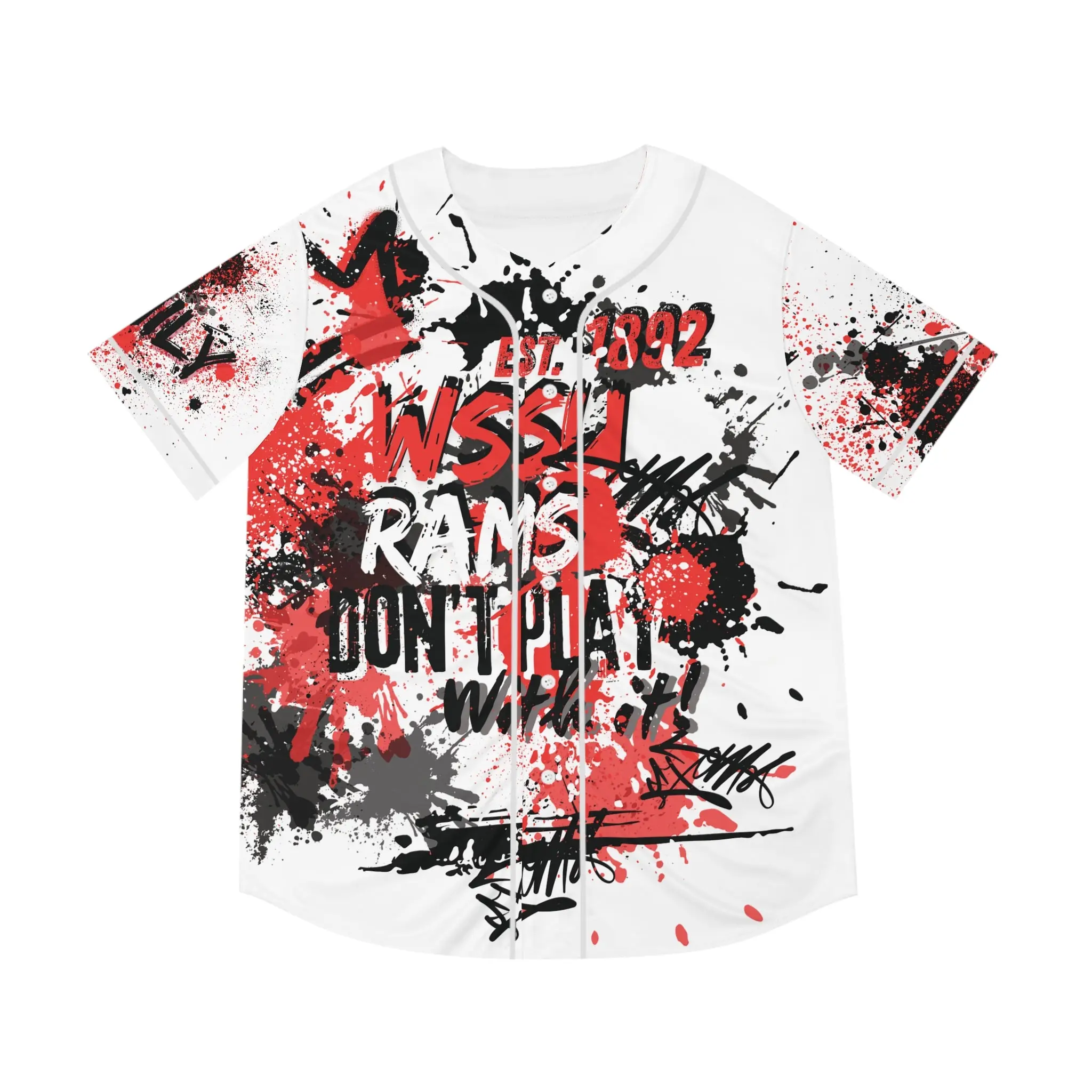 Rep Your HBCU WSSU Men’s Baseball Jersey – Bold Graphic Streetwear | FirstGen Designs