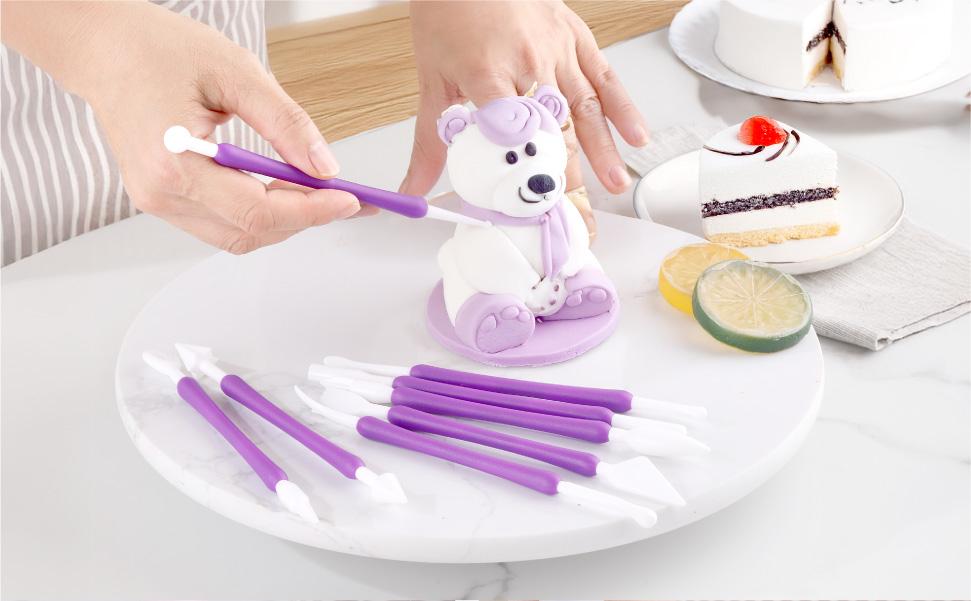 235 Pcs Purple Cake Decorating Kit with Storage Box, 100 Piping Bags, 48 Icing Tips, Scrapers & Spatulas - Complete Baking Supplies Set for Beginners, Professional Cake Tools for Birthday & Party