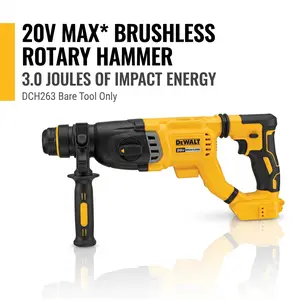 DEWALT DCH263 1165RPM 4300BPM Rotary Hammer concrete drilling