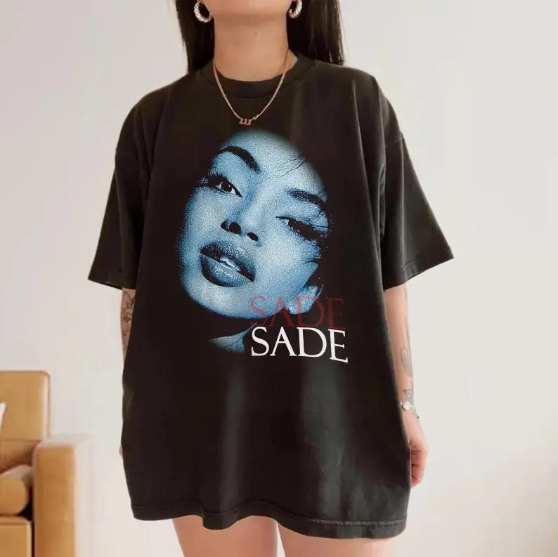 Sade Vintage 90s Graphic Shirt, Sade Retro Vintage, Retro Sade Shirt, Sade Oversized, Vintage, Sade Tour, Gildan Shirt Unisex Crewneck