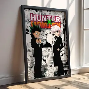 Hunter x Hunter Anime Poster - Hxh Gon Killua Poster - Hxh Poster - Hxh Anime Poster