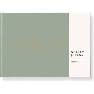 Notary Journal Log Book – Notary-Compliant Record Book for Notarial Acts – Luxury Hardcover Notary Public Journal with Thick Premium Paper – High-Volume Use for Mobile & Loan Signing Notaries