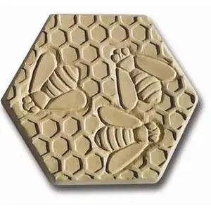 212 MAIN Decorative Concrete Garden Stepping Stone Molds - X-BEES8002 Model, Pack of 2, for Custom Outdoor Path Creation