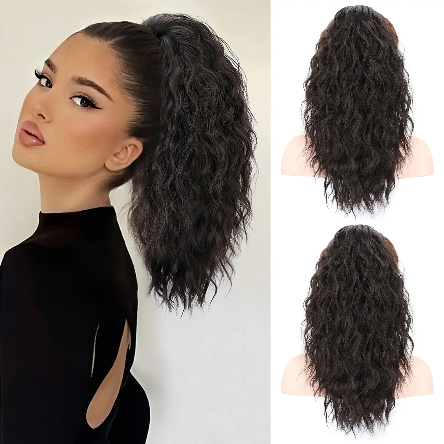 18inch-Black Brown