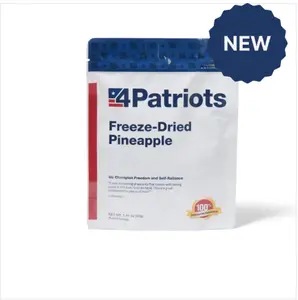 Freeze-Dried Pineapple Pouch Freeze-Dried Pineapple Pouch