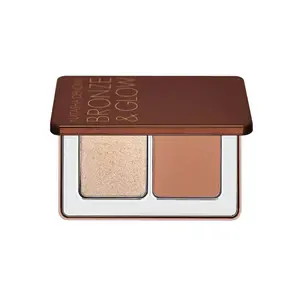 Natasha Denona Mini Compact Palette Bronzers - Glow Face Palette with Contour Bronzing Bronzers, Mini Toiletries for Purse