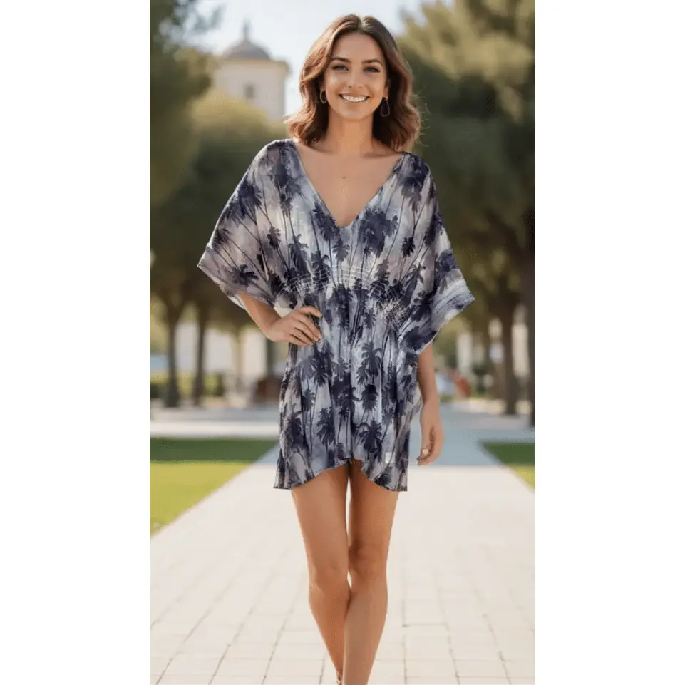 Short Sheer Caftan