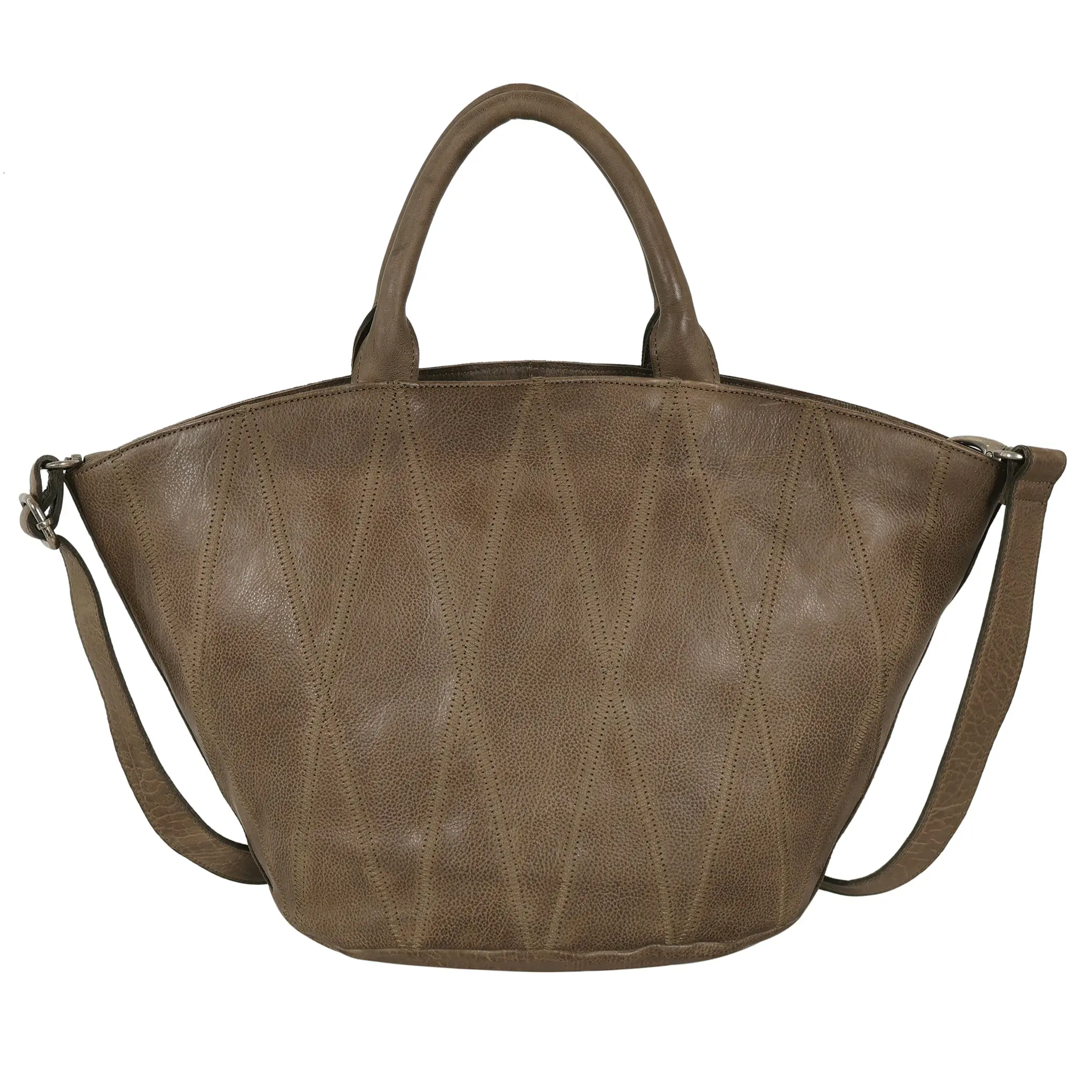 Claudia Diamond Leather Crossbody Bag