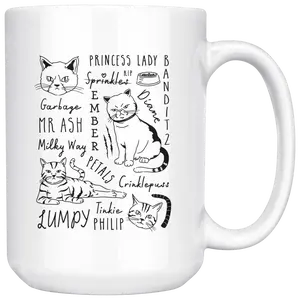 Angela's Cat Squad - Coffee Mug