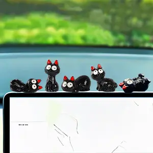 Cute Cats  Dashboard Decorations, Funny  Playing Ornaments Rear View Mirror Accessories Center Console Decor,  Accessories Interior for Women/Men