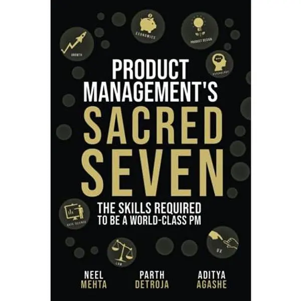 USED Book - Product Management's Sacred Seven: The Skills Required to Crush Product Manager Interviews and be a World-Class PM (Fast Forward Your Product Career: The Two Books Required to Land Any PM Job) by Parth Detroja (Paperback) - english