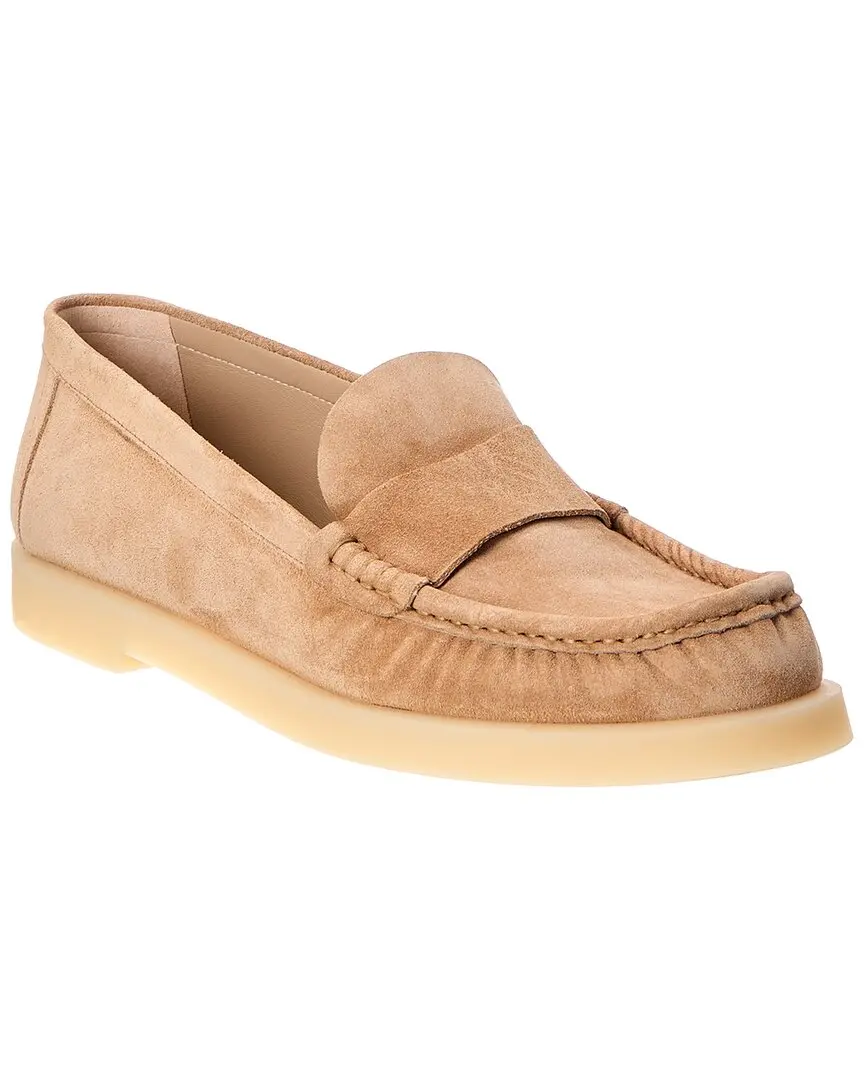 Stuart Weitzman Blake Suede Loafer