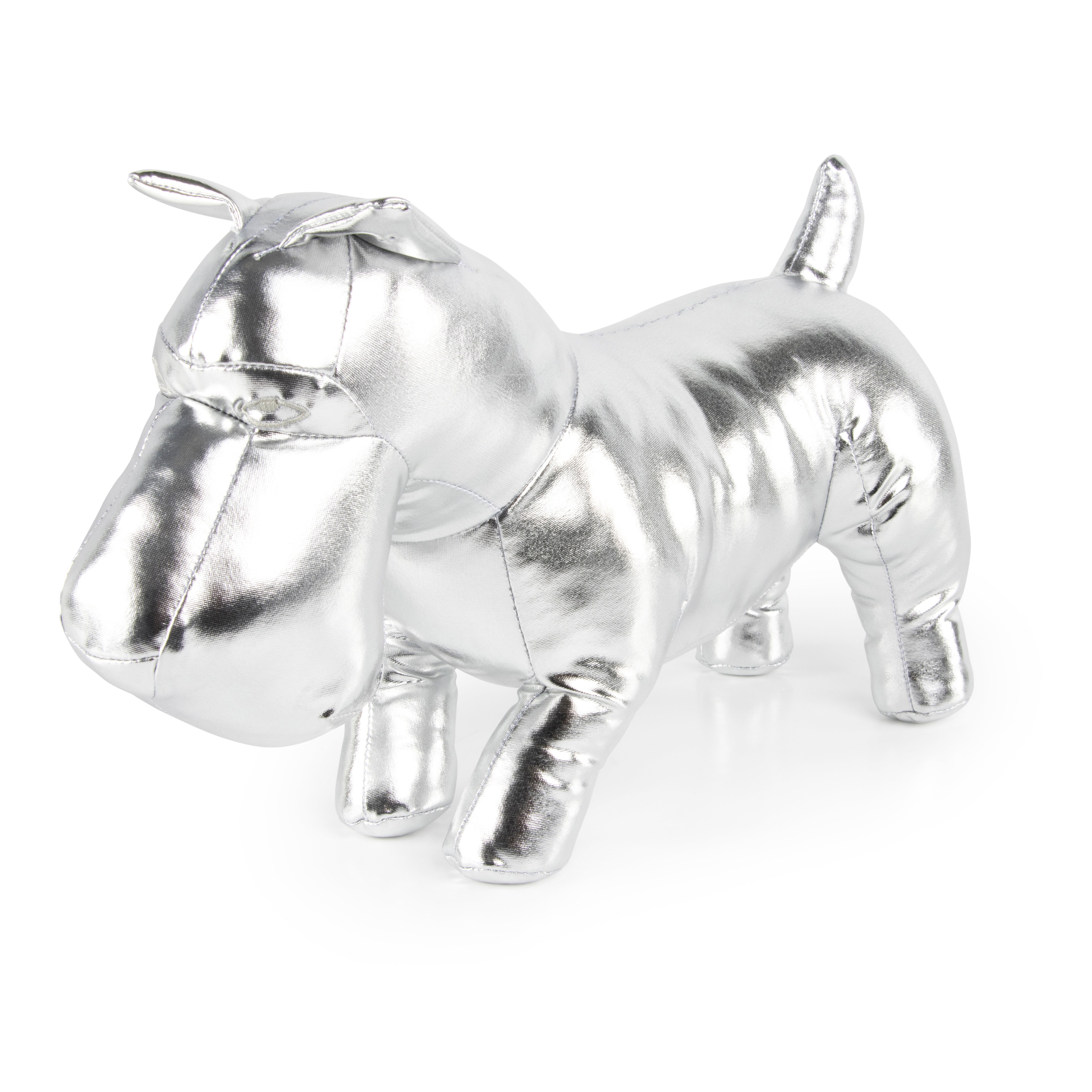 Jay Franco Monopoly Plush Pillow Buddy - Soft Plushie Stuffed Pillow, 15 Inches Silver - Monopoly Dog, Racecar