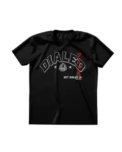 Dialed Moods MMA Rash Guard, Red - Men's Sports Apparel