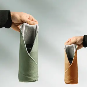 Folding Cloth Self-adhesive Camera Storage Bag Plush Anti Scratch Photography Camera Protective Wrap Soft Wrapping Cloth