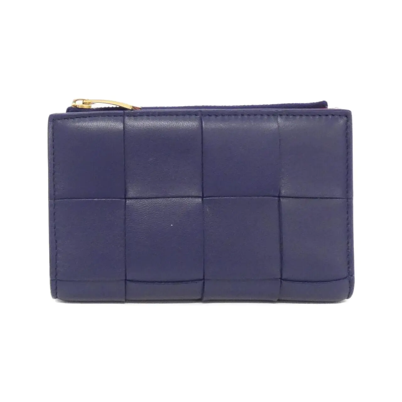 Pre-owned BOTTEGA VENETA Lambskin Small Leather Goods Bifold Wallet