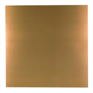212 MAIN Lightweight Copper Finish Aluminum Metal Sheet, 0.02 in x 36 in x 36 in, Indoor/Outdoor Use, Sailing & Water Sports Compatible, Case of 3