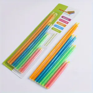 8pcs Round Plastic Food Sealing Stick - Keep Your Food Fresh and Dry!