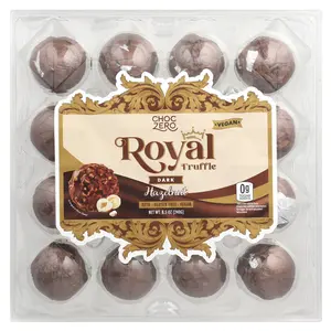 ChocZero Royal Truffle, Dark, Hazelnut, 8.5 oz (240 g) ChocZero Royal Truffle, Dark, Hazelnut, 8.5 oz (240 g)