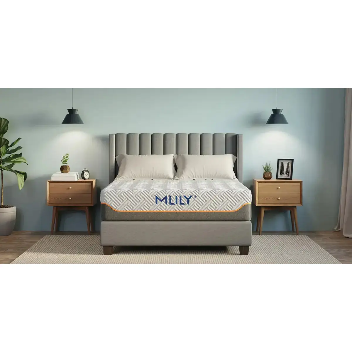 MLILY Fusion Supreme 11.5" Hybrid Luxury Mattress - Queen - Medium